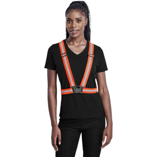 Hi-Viz Reflective Safety Belt Ladies Model Front